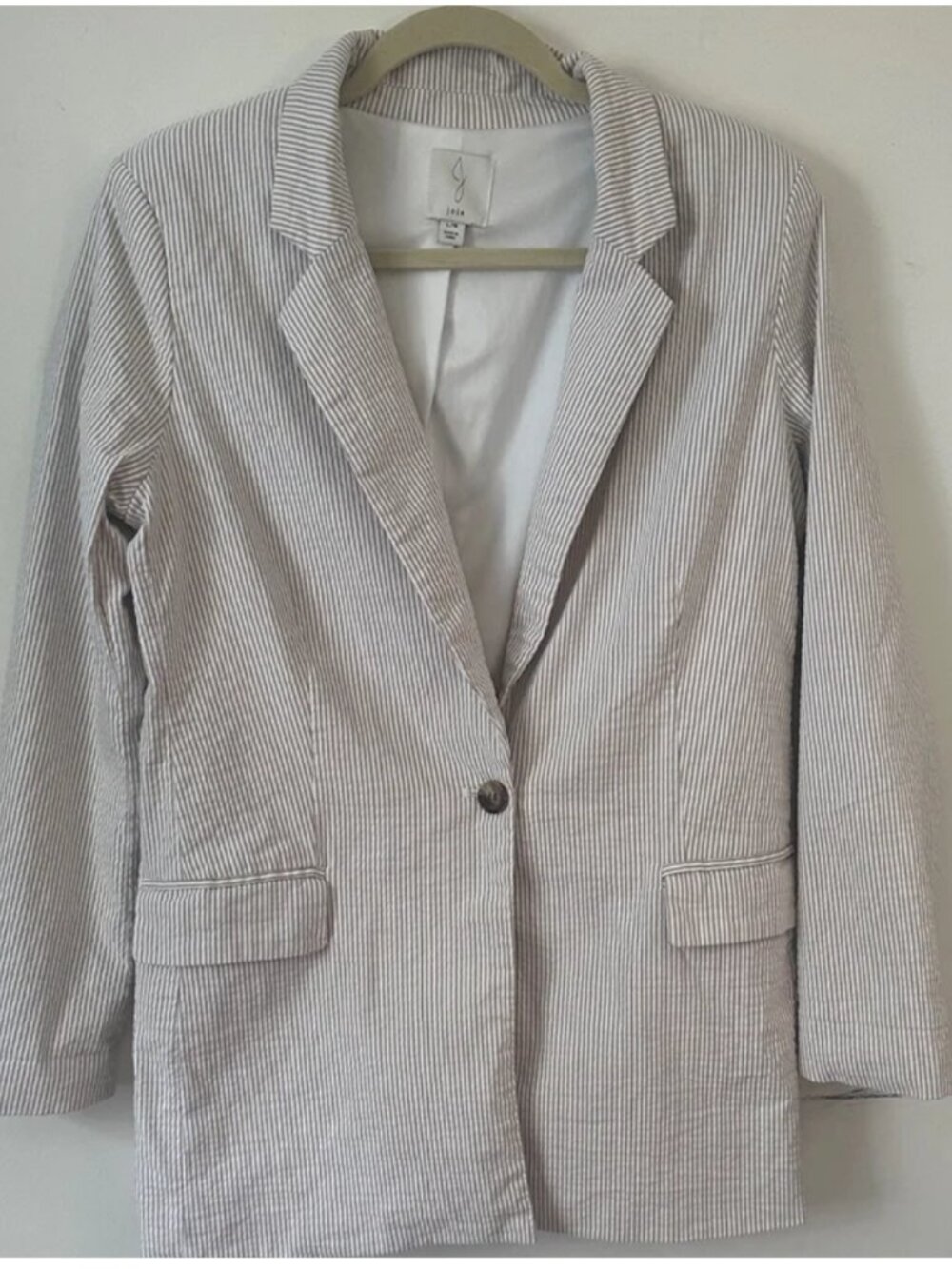 Joie Seersucker Blazer
